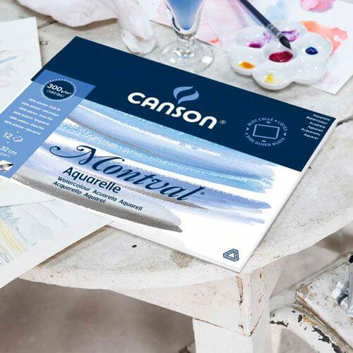 Canson Akvarelpapir Canson Montval 200gr