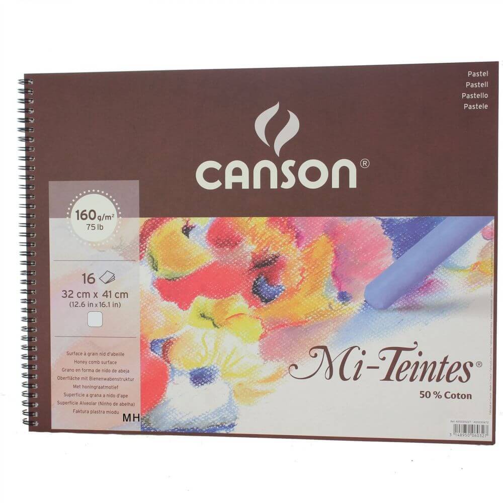 Canson Papir Canson Mi - Teintes Pastel Blok Hvid