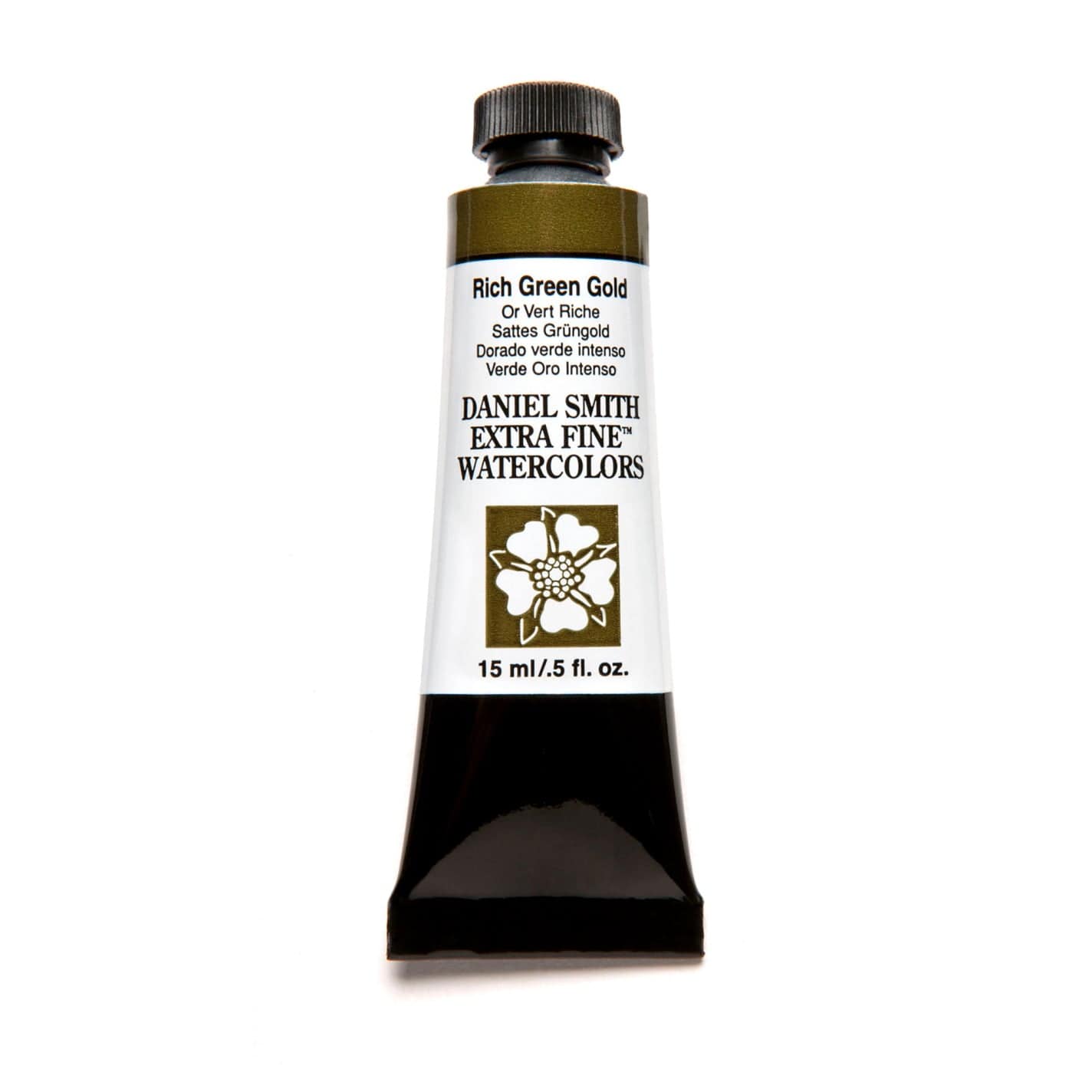 Daniel Smith Akvarelmaling 15ml Rich Green Gold