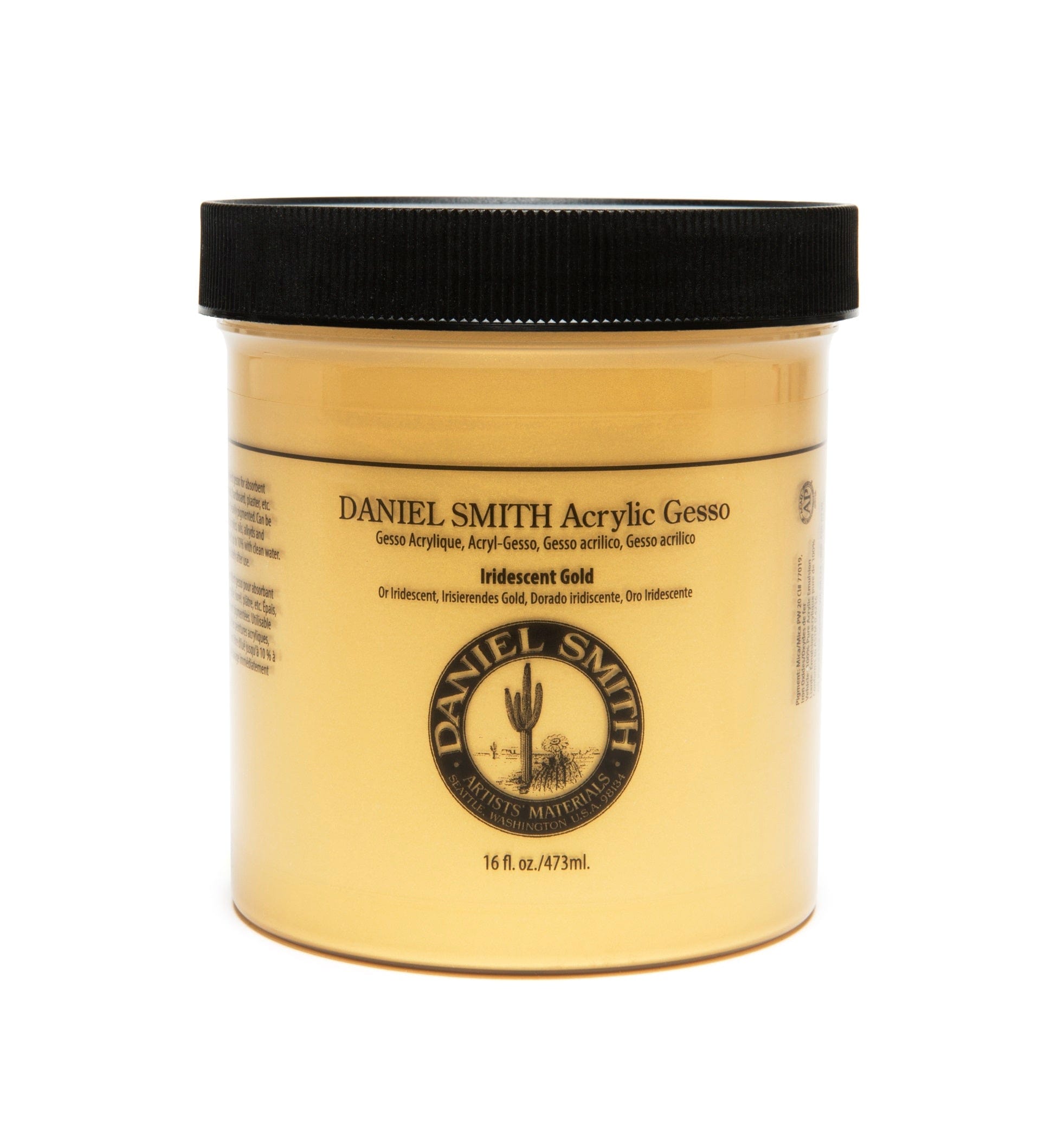 Daniel Smith Malemiddel 473 ml Daniel Smith Acrylic Ground - Iridescent gold