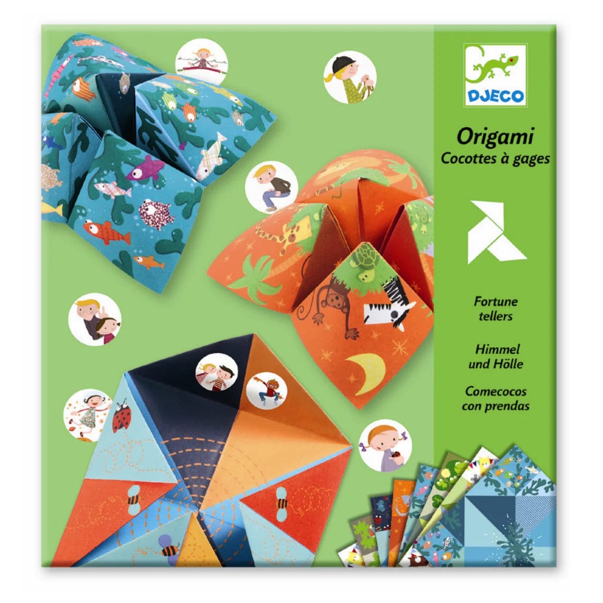 Djeco Aktivitetssæt Djeco Origami - flip-flapper.