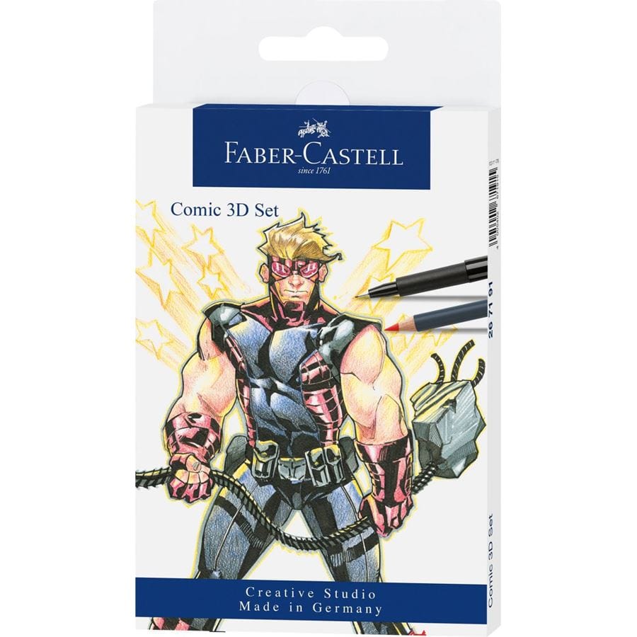 Faber-Castell Faber-Castell Comic 3D sæt