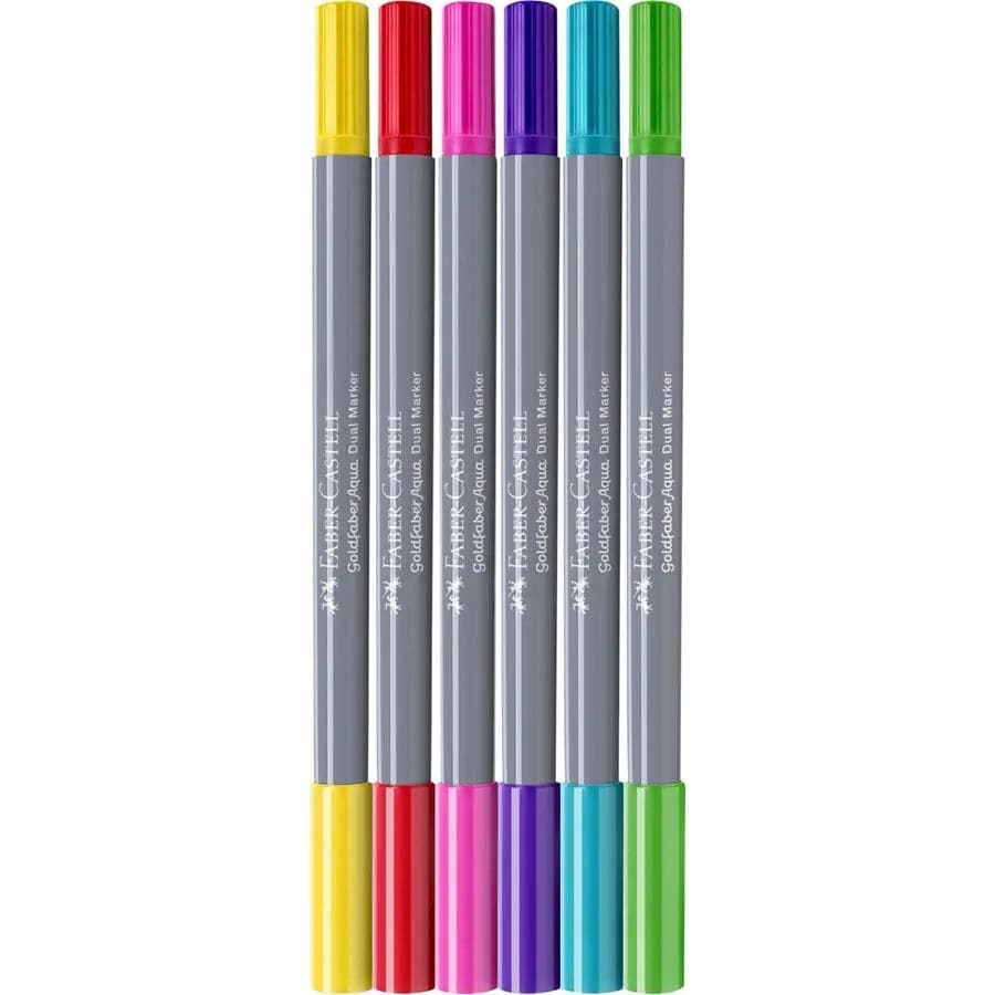 Faber-Castell Faber-Castell Goldfaber Aqua Dual marker Candy shop 6 ass