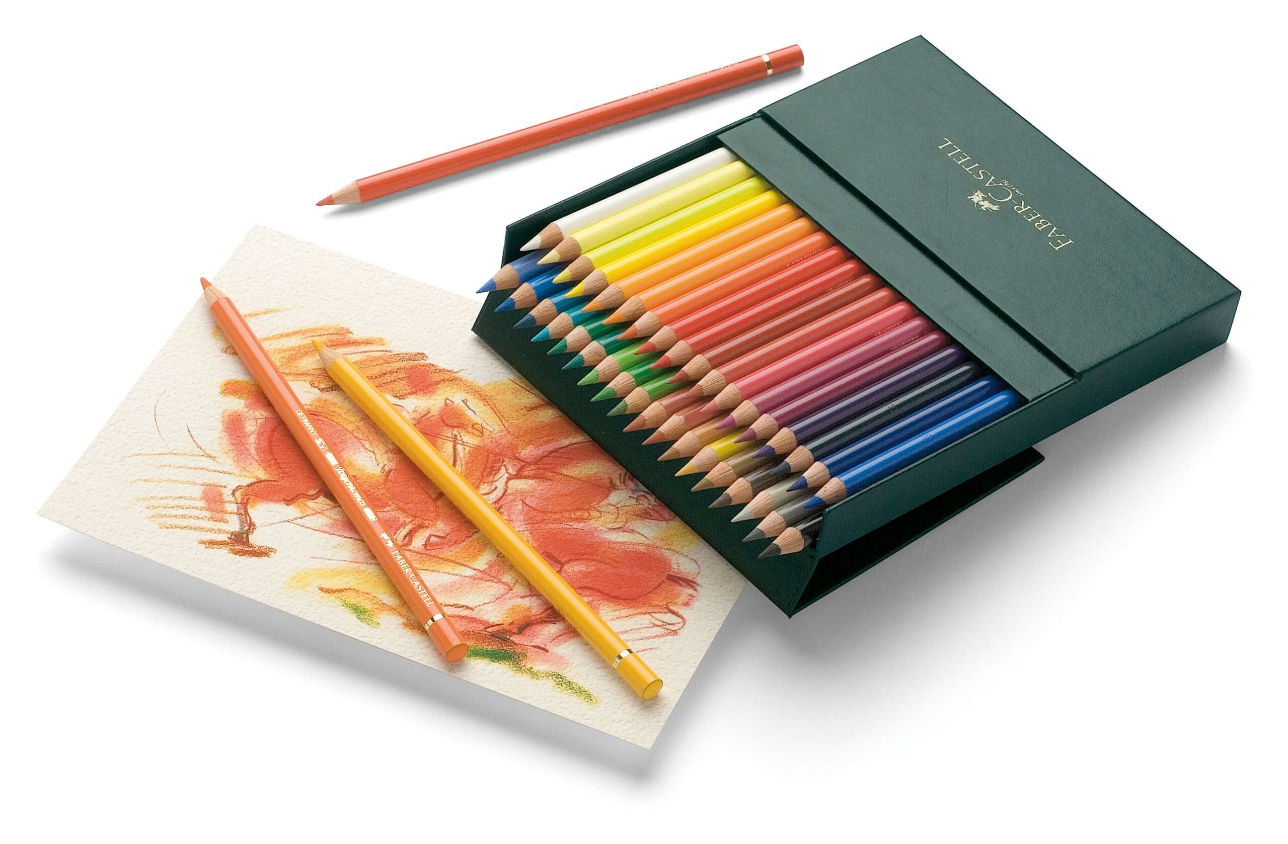 Faber-Castell Farveblyanter Faber-Castell Polychromos Studieboks - 36 farver