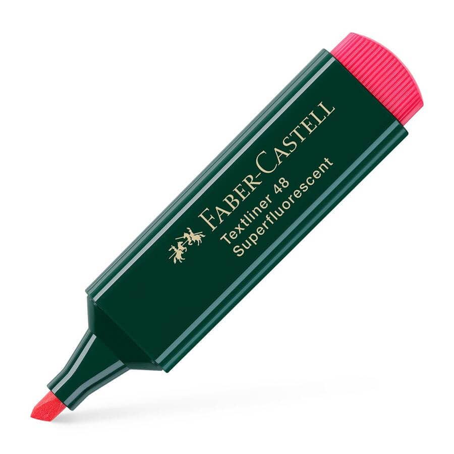 Faber-Castell Tuscher Rød Faber-Castell Textliner