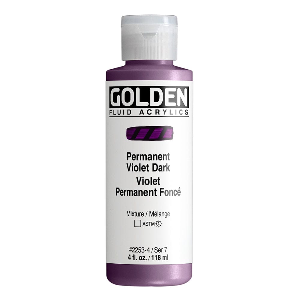 Golden Fluid 118ml Permanent Violet Dark