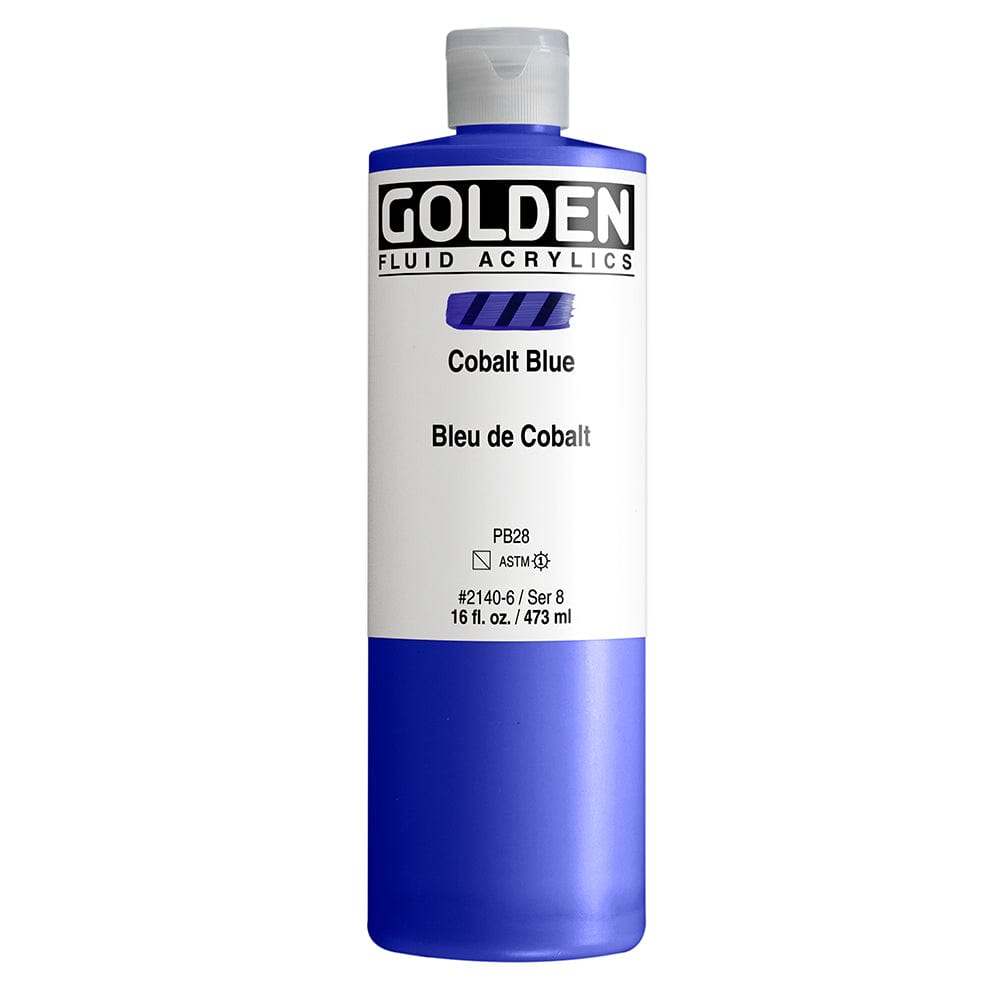 Golden Fluid 473ml Cobalt Blue