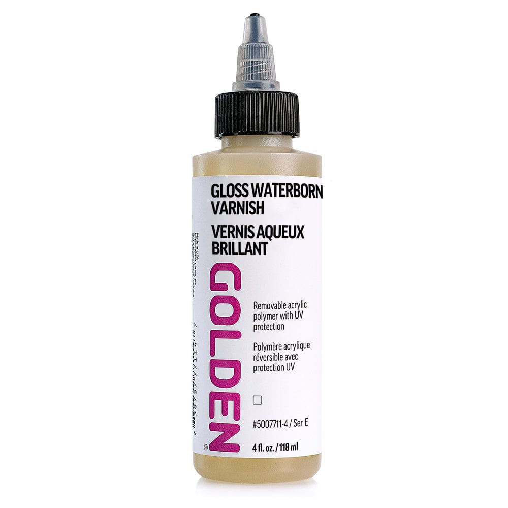 Golden GOLDEN Waterborne varnish 118 ml.  UVLS