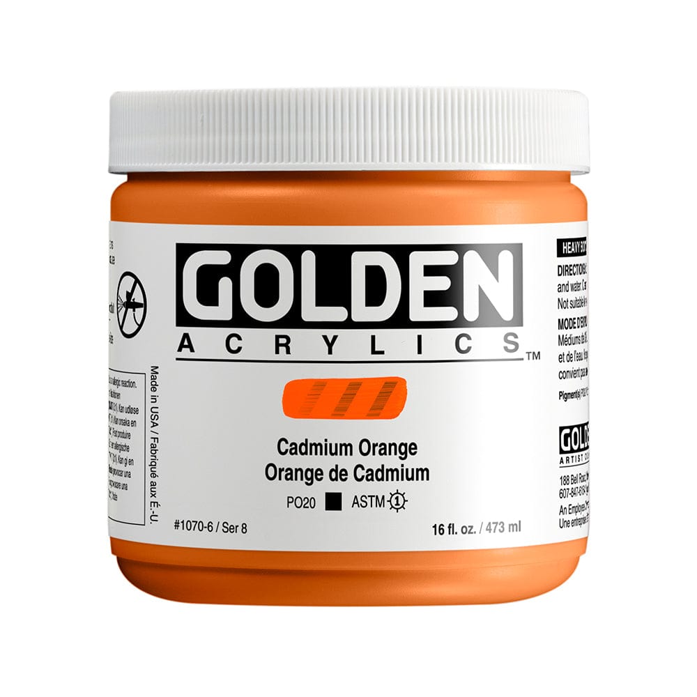 Golden Heavy Body 473ml Cadmium Orange