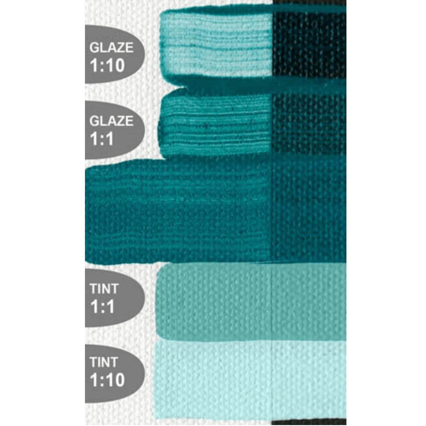 Golden Open Cobalt Turquoise