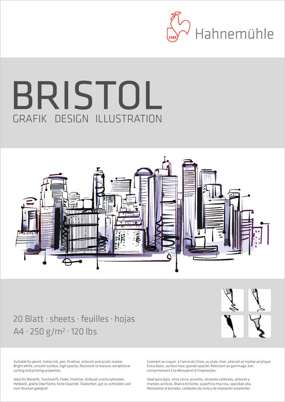 Hahnemühle Bristol ritblock