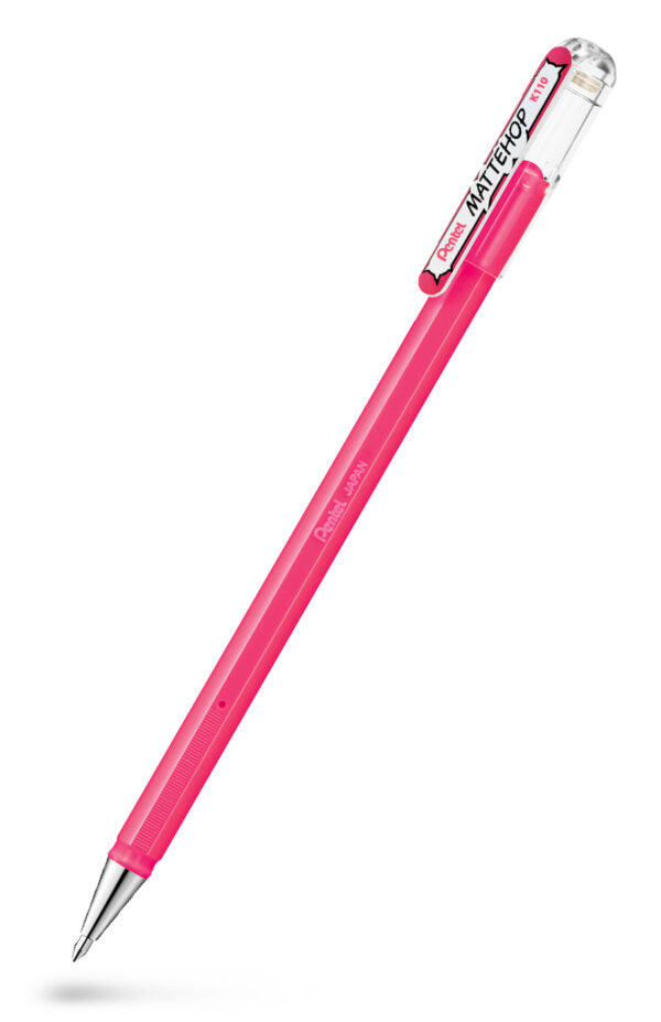 PENTEL Mattehop Gelrollerpen Pink