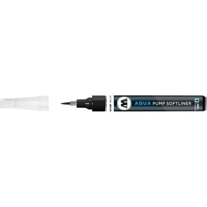 Molotow Molotow Aqua Ink Softliner - Deep Black