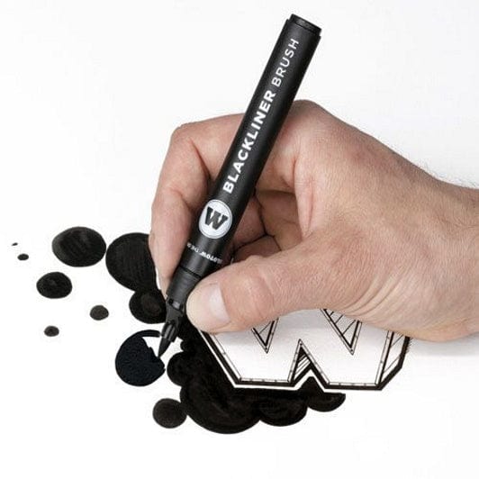 Molotow Tegneartikler MOLOTOW BLACKLINER brush pen