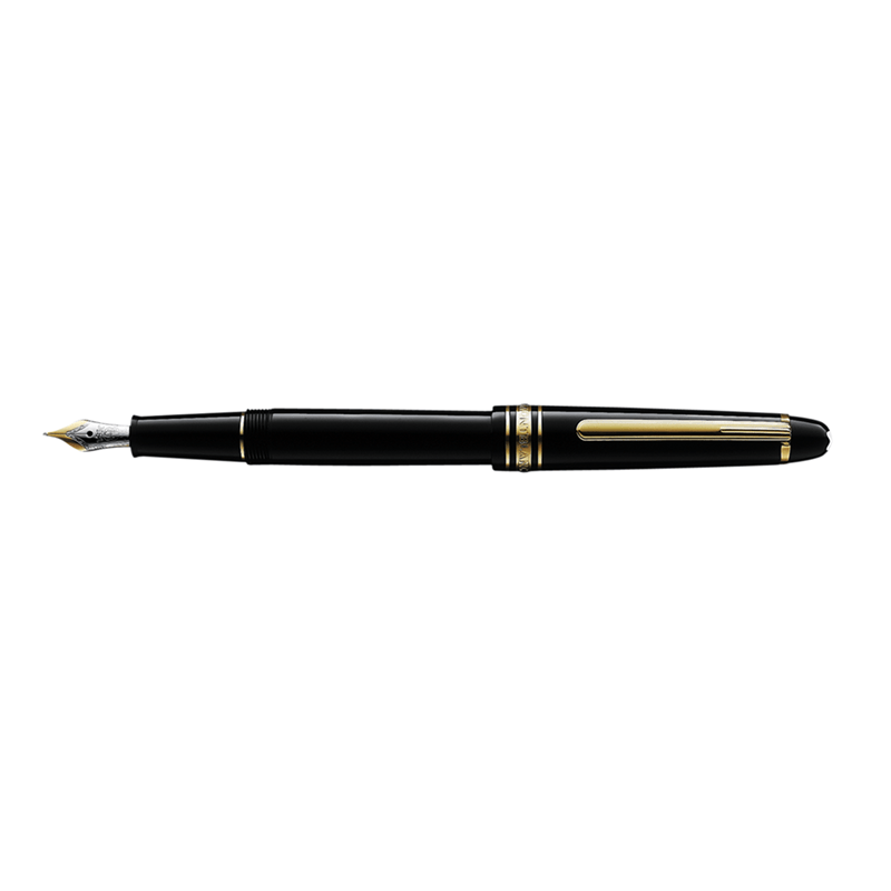 Mont Blanc Kuglepen Mont Blanc Meisterstück Classique Gold fyldepen M