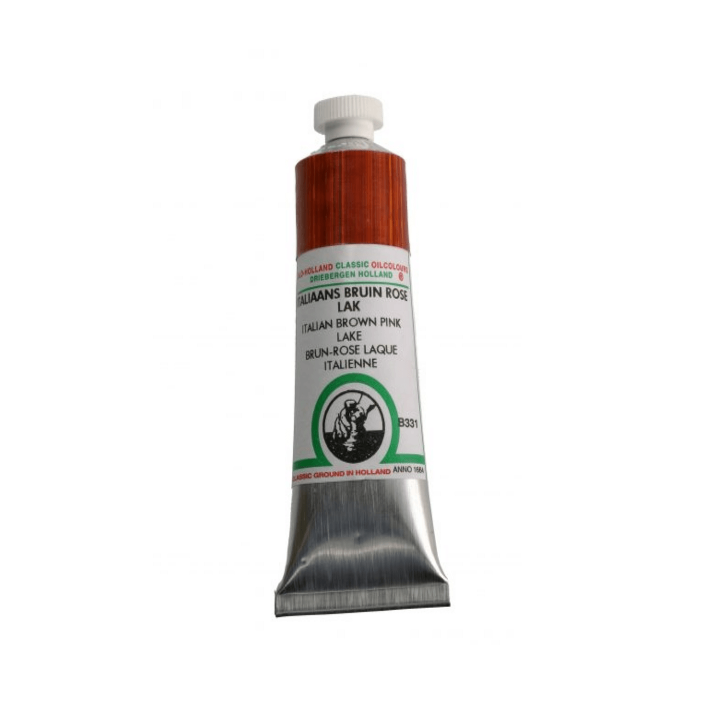 Old Holland Oliemaling 40 ml Italian Brown Pink Lake