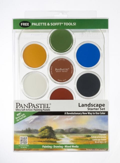 Panpastel Tørpastel Landscape Panpastel-kit 7 stk og tilbehør (Flere varianter)