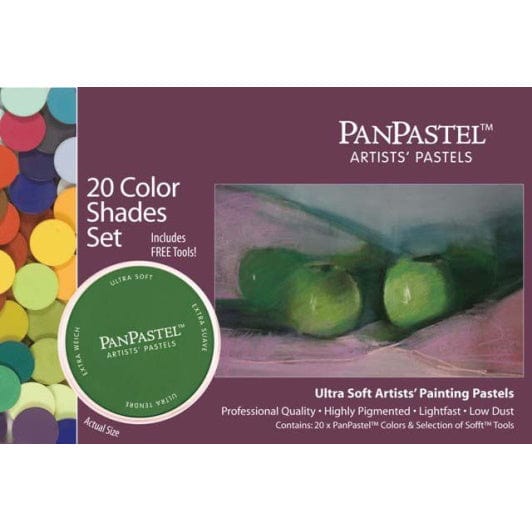 Panpastel Tørpastel Panpastel Shades sæt med 20 stk