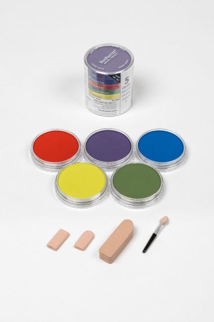 Panpastel Tørpastel PANPASTEL Starter sæt Shades med 5 farver