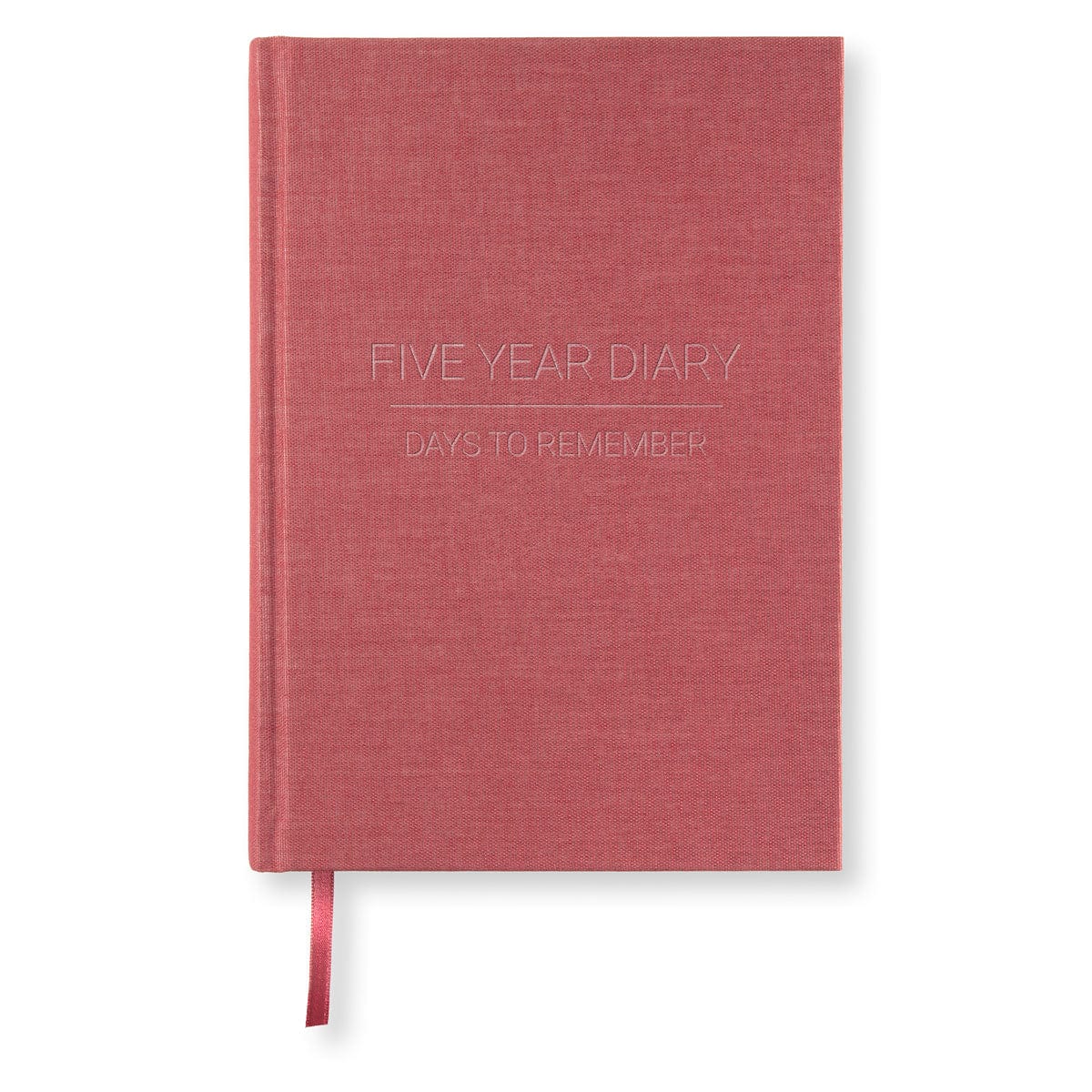 PaperStyle Paperstyle FIVE YEAR DIARY A5 Red Twist