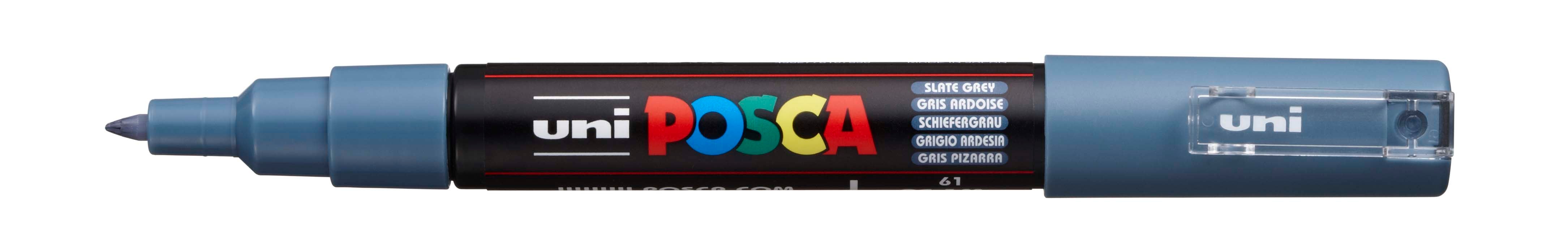 Posca Markers 1M Slate Grey