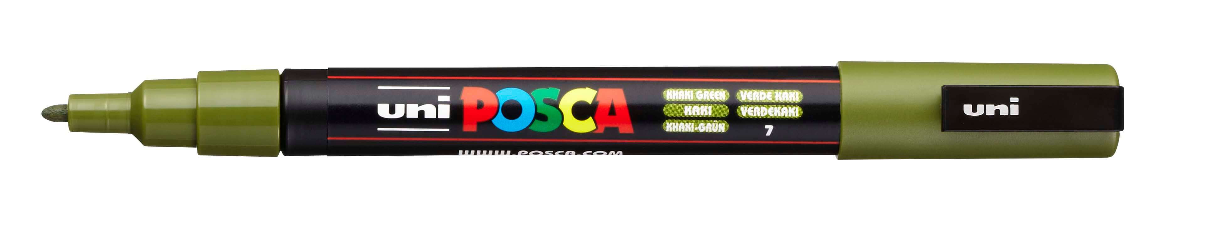 Posca Markers 3M Khaki Green