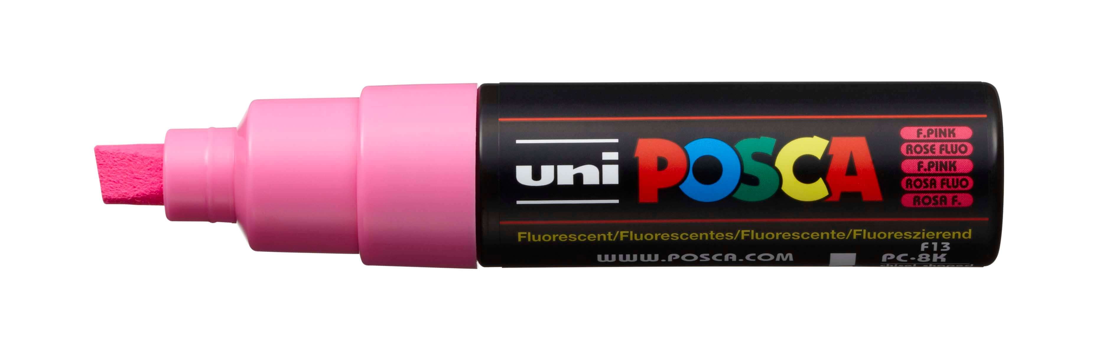 Posca Markers 8K Fluorescent Pink