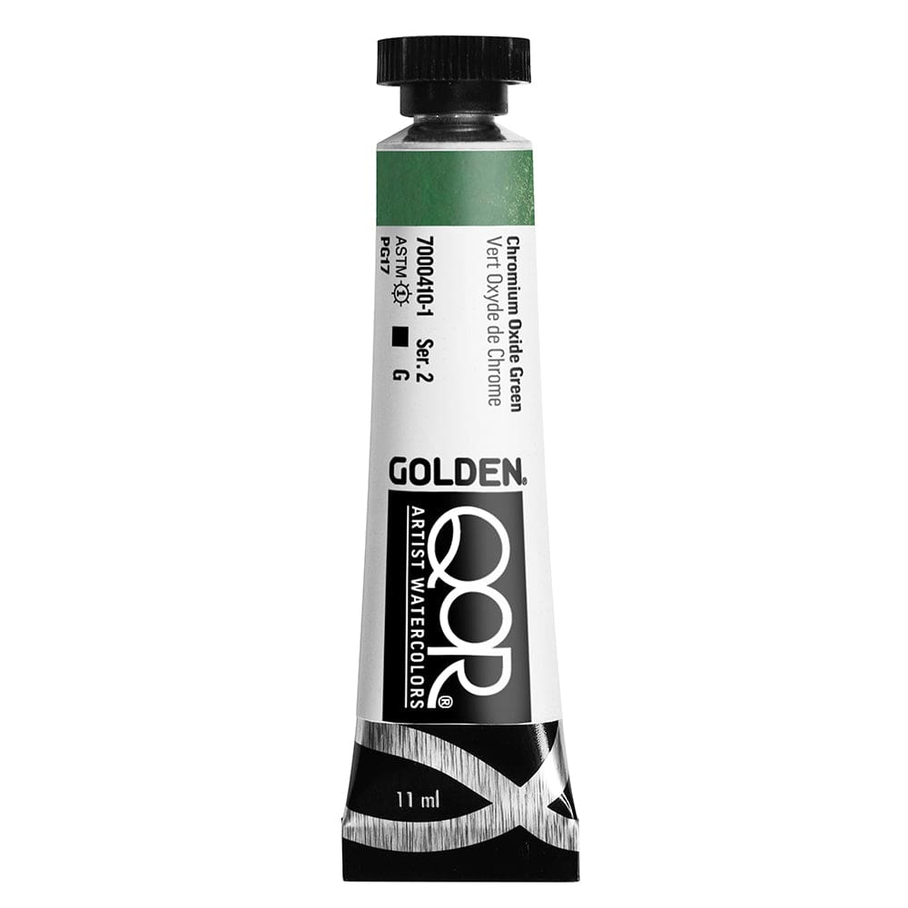 QoR Akvarelmaling 11ml Chromium Oxide Green