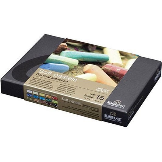 Rembrandt Tørpastel Rembrandt Soft pastels General selection 15 stk half length