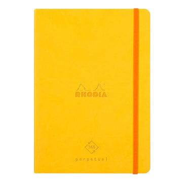 Rhodia Notesbog Rhodia Perpetual Planner A5 Daffodil Yellow