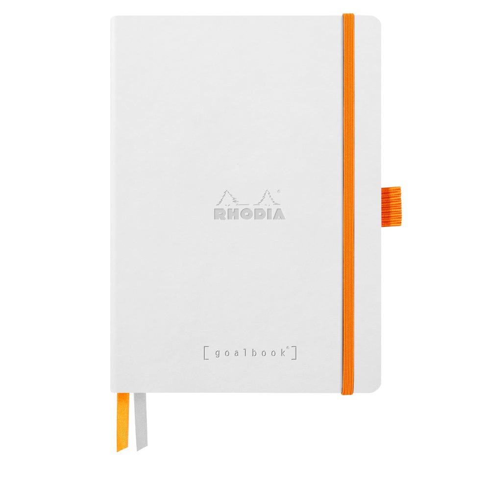 Rhodia Notesbog Rhodiarama softcover Goalbook WHITE A5 - Dot grid