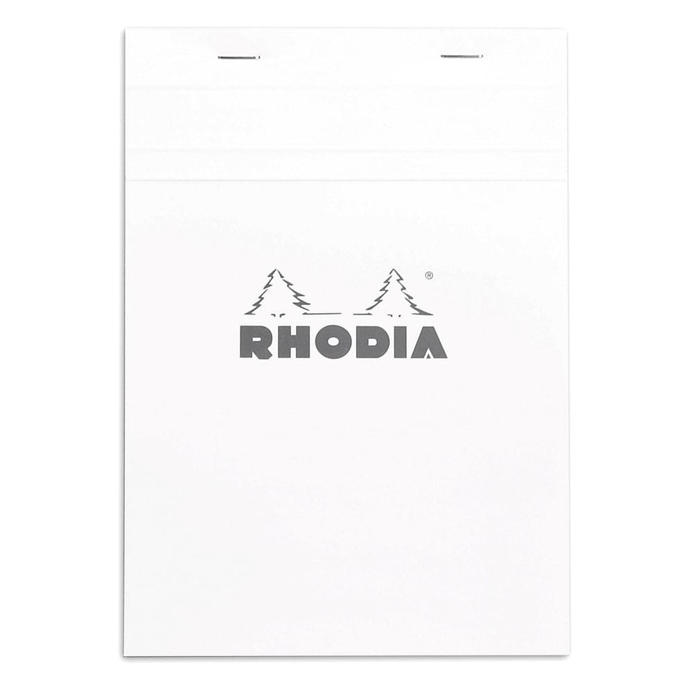 Rhodia Rhodia WHITE head stapled pad N°16 - Linjeret