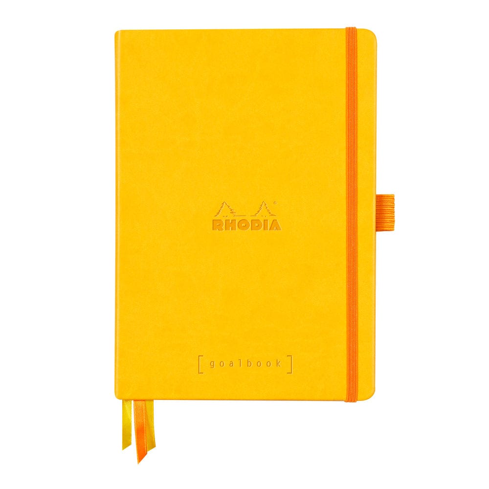 Rhodia Rhodiarama hardcover Goalbook DAFFODIL A5 - White