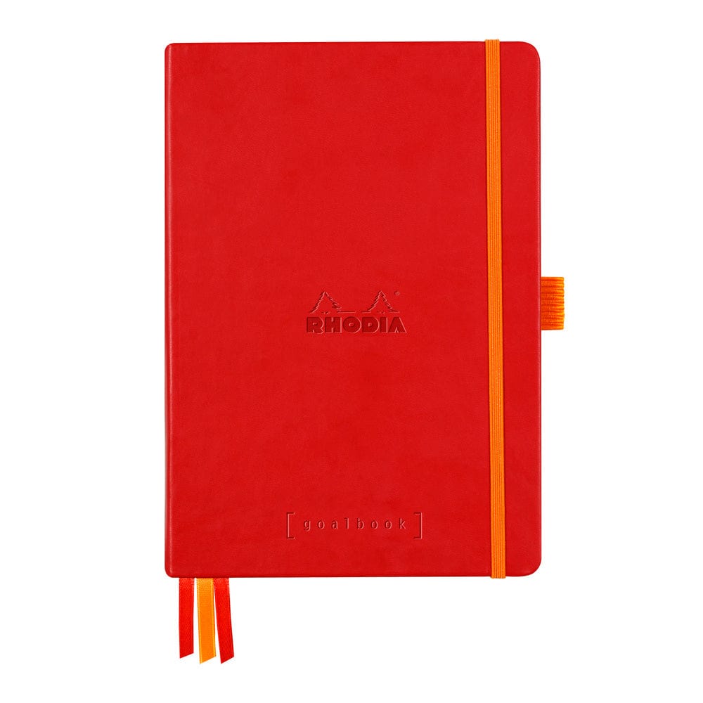 Rhodia Rhodiarama hardcover Goalbook POPPY A5 - White