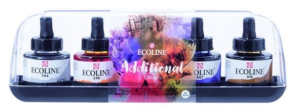 Royal Talens Akvarelmaling Ecoline Additional sæt, 30ml