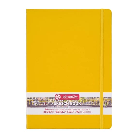 Royal Talens Sketch Book Talens Book G.YLW 21X30 140G#