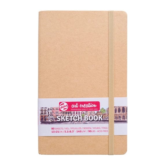 Royal Talens Sketch Book Talens Book KRAFT 13X21 140G#