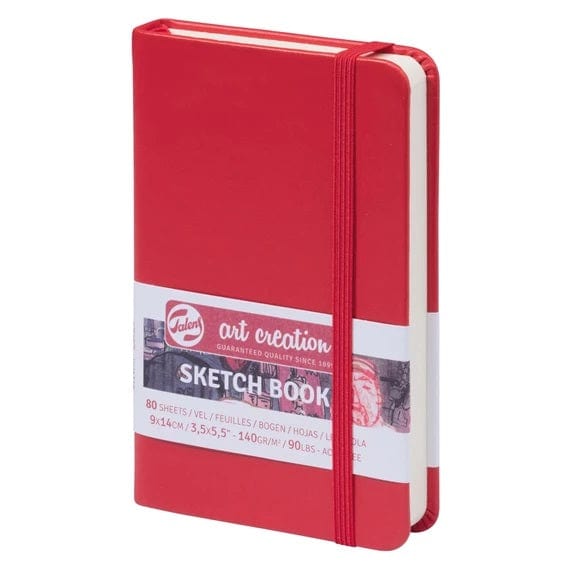 Royal Talens Sketch Book Talens Book RED 13X21 140G#