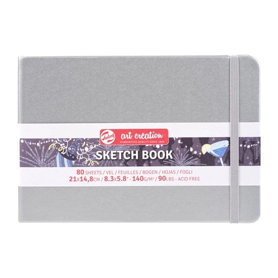 Royal Talens Sketch Book Talens Book S.SLVR.21X15 140G#