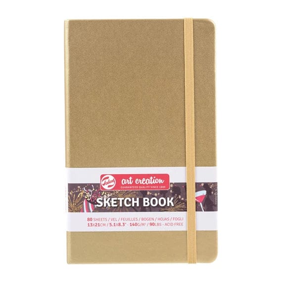 Royal Talens Sketch Book Talens Book W.GOLD 13X21 140G#