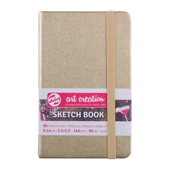 Royal Talens Sketch Book Talens Book W.GOLD 9X14 140G#