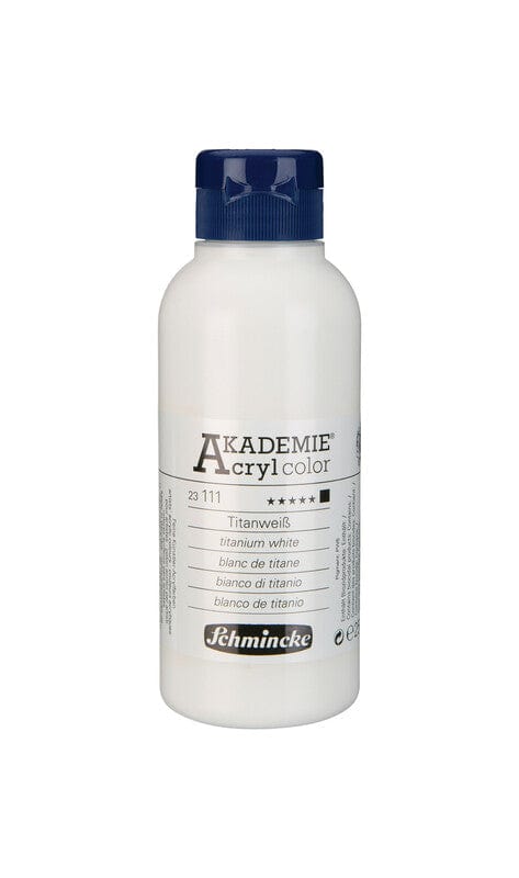 Schmincke Akademie Akryl 250ml Titanium White
