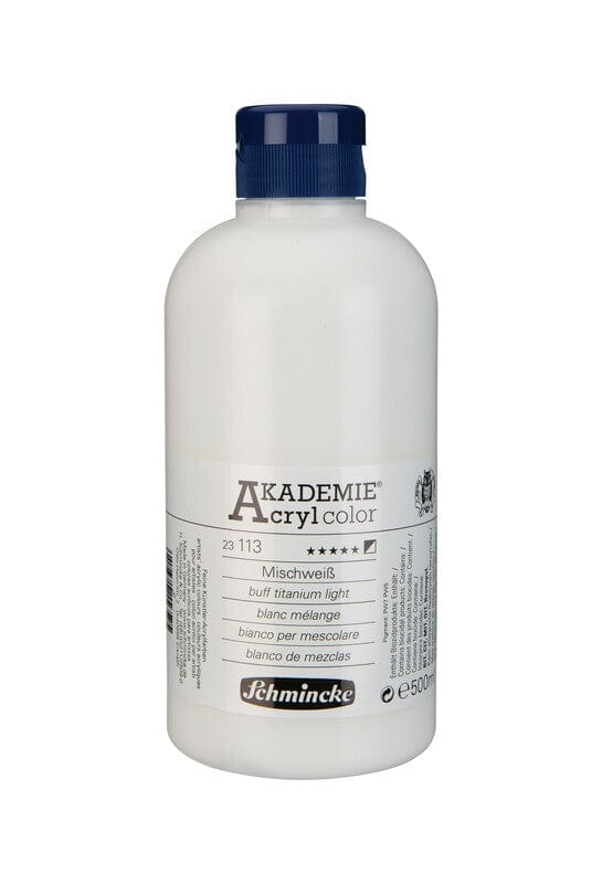 Schmincke Akademie Akryl 500ml Buff Titanium Light