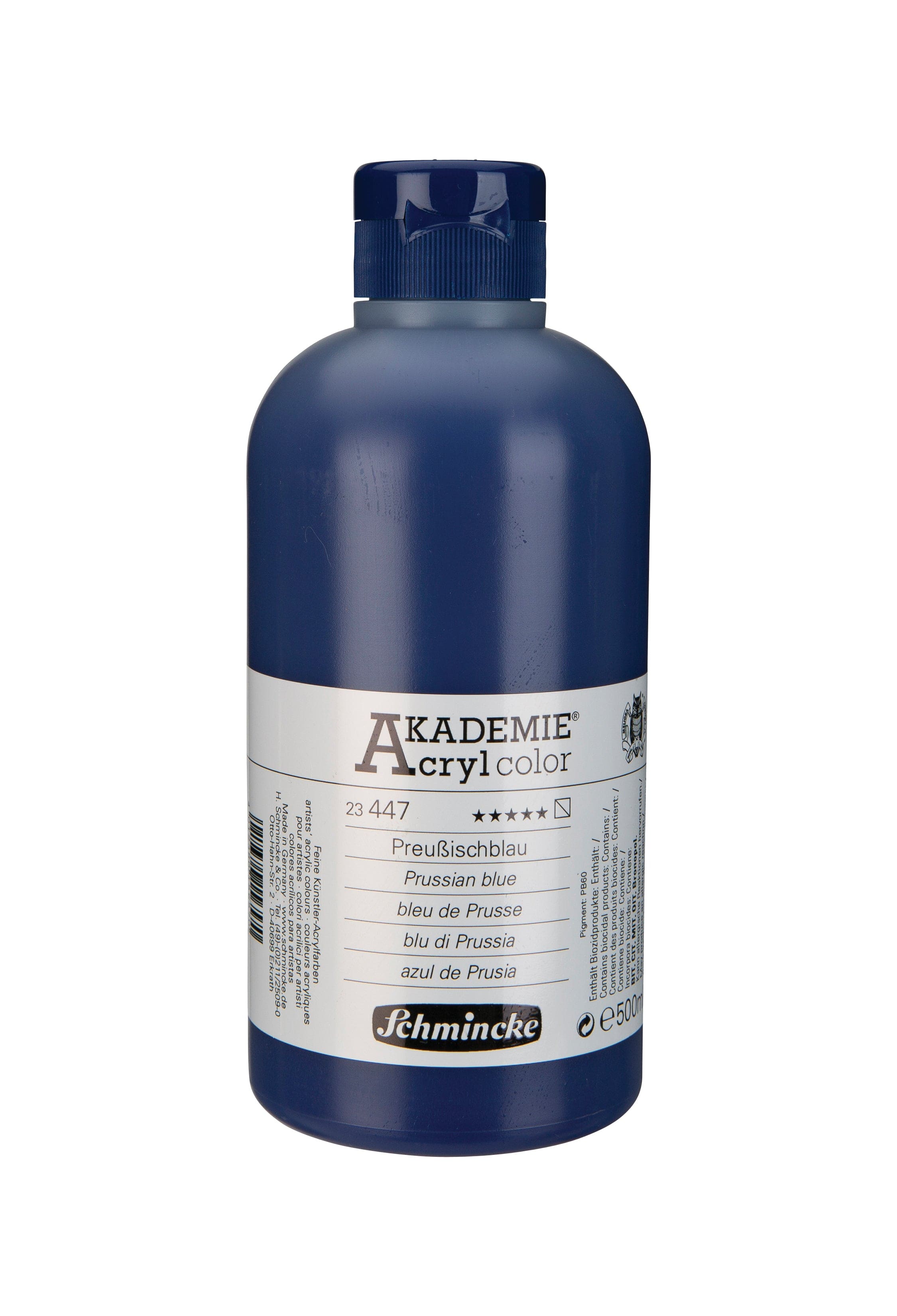 Schmincke Akademie Akryl 500ml Prussian Blue