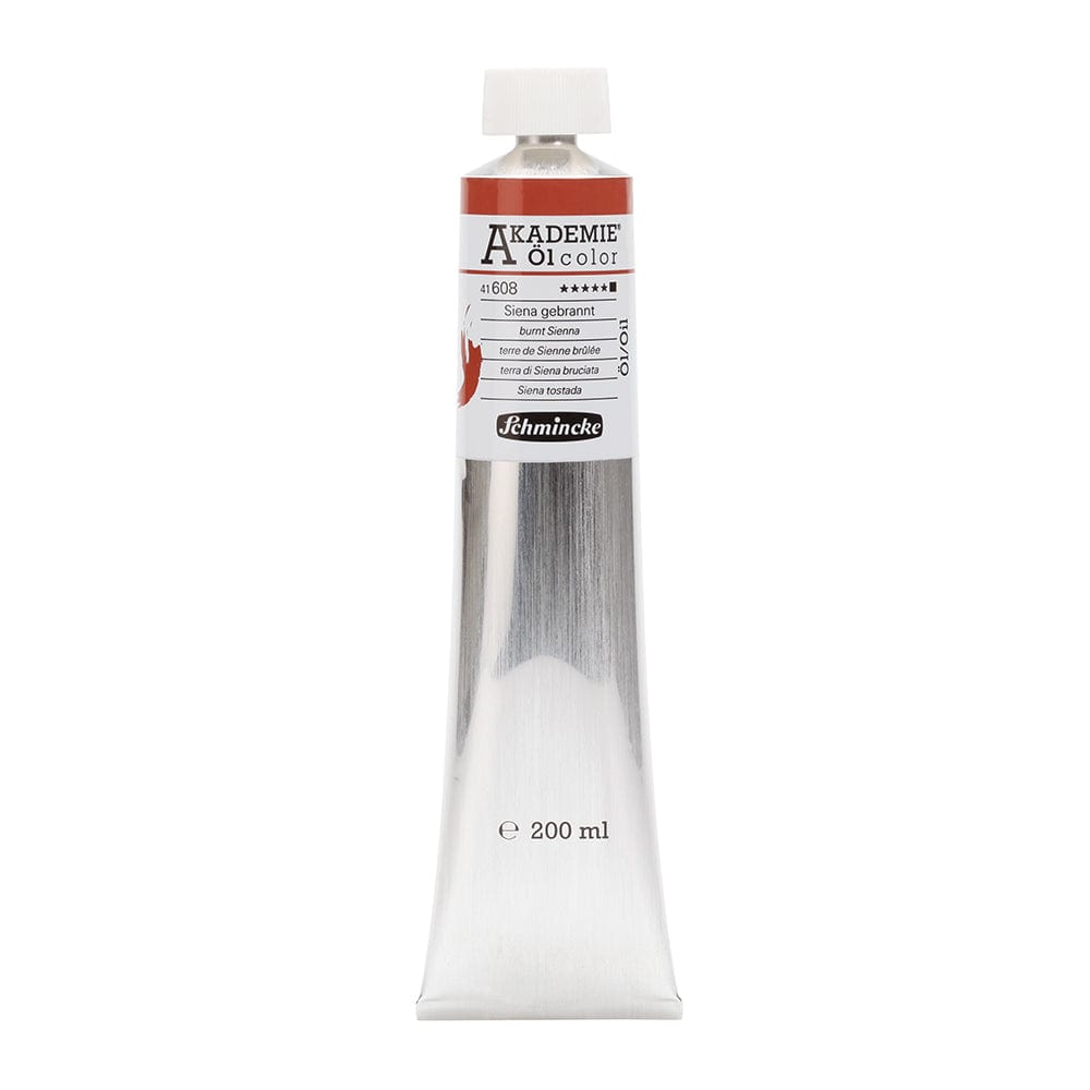 Schmincke Akademie Oil 200ml Burnt Sienna