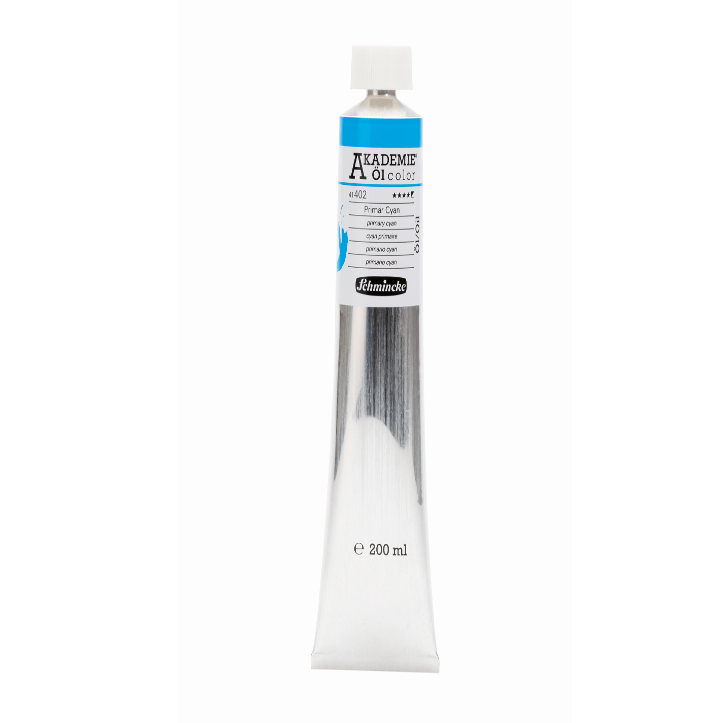 Schmincke Akademie Oil 200ml Primary Cyan