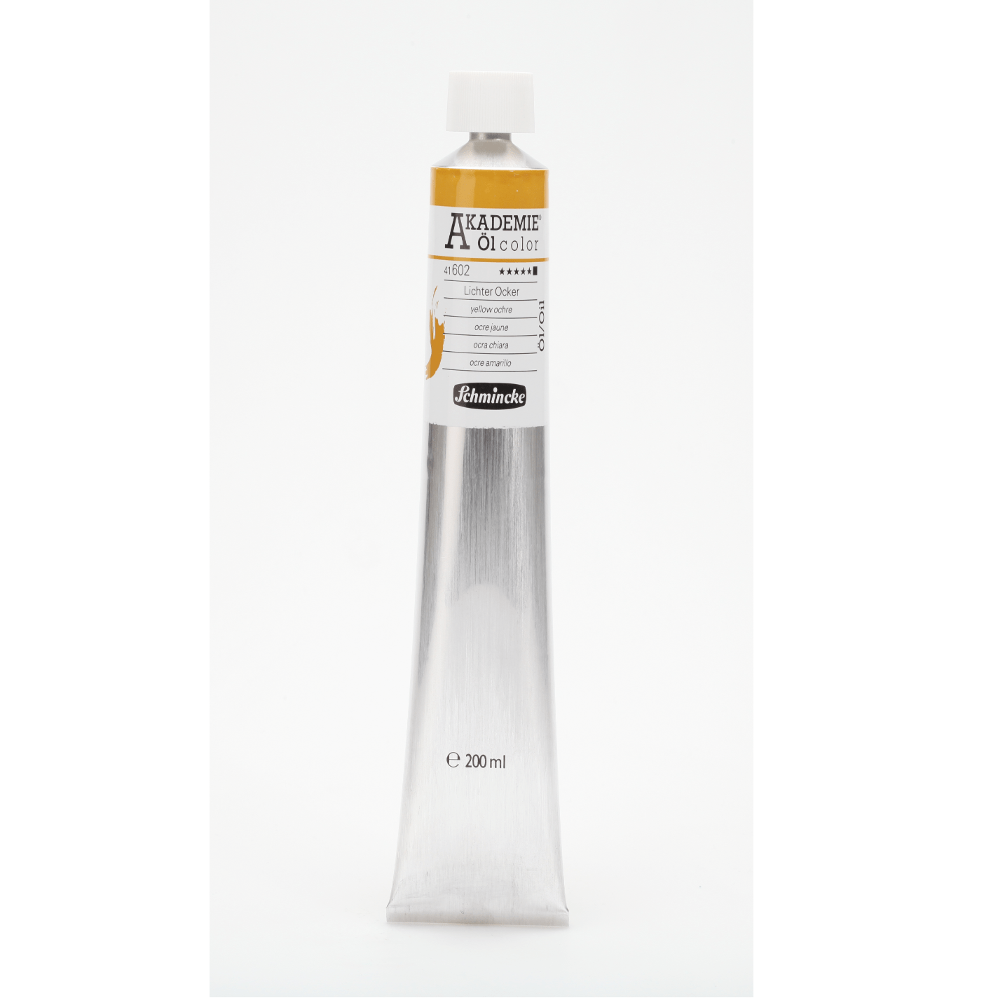 Schmincke Akademie Oil 200ml Yellow Ochre