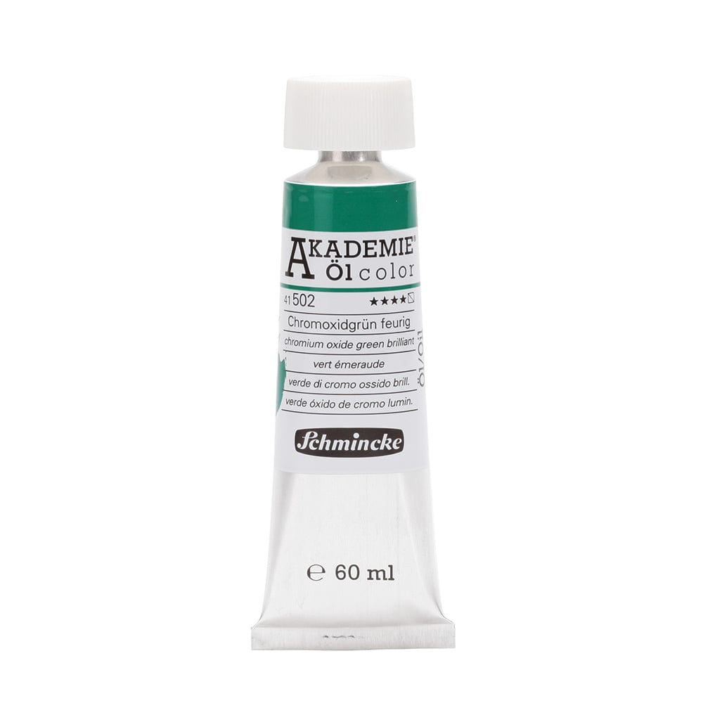 Schmincke Akademie Oil 60ml Chromium Oxide Green Brill