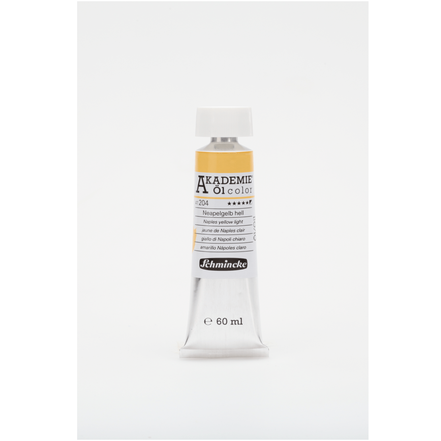 Schmincke Akademie Oil 60ml Naples yellow light