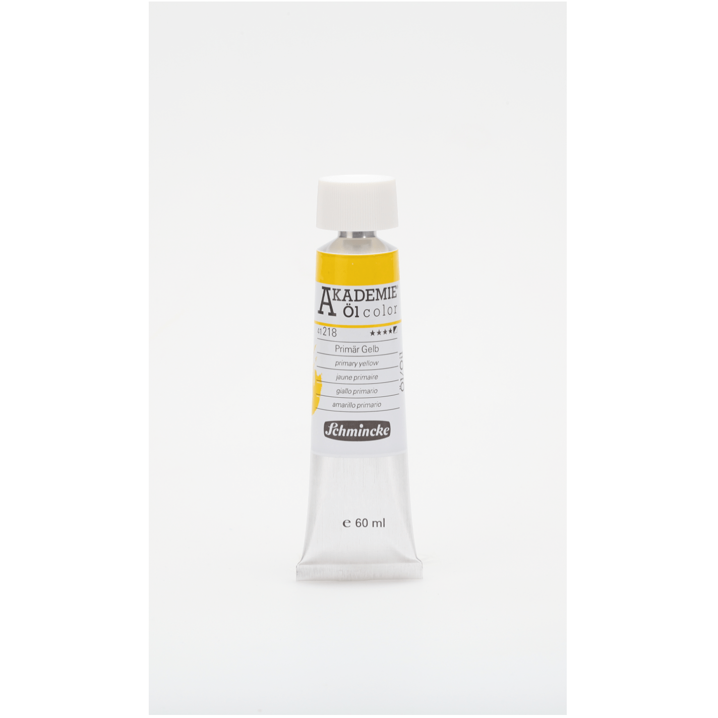 Schmincke Akademie Oil 60ml Primary Yellow